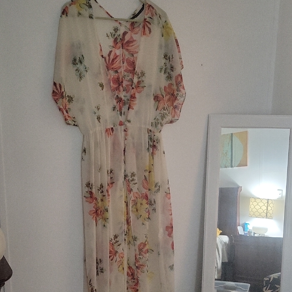 Floral Print Women's Dress